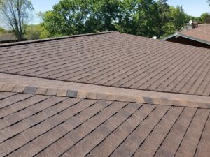 new roof on Greenfield home